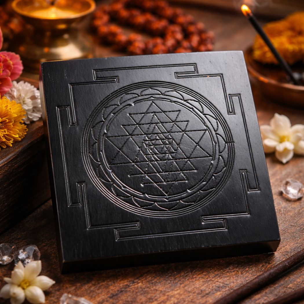 Sampoorna Shree Yantra (24K Gold Plated)